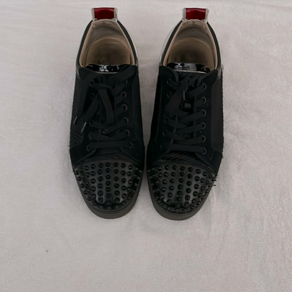 Christian Louboutin low cut spiked shoes